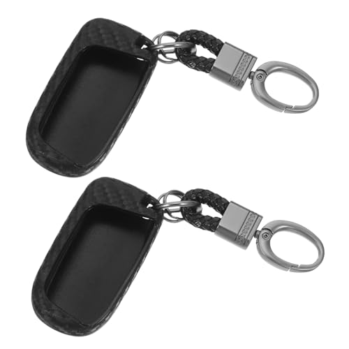 Étui clé de voiture silicone Mikinona étanche noir pack de 2 protections - 2