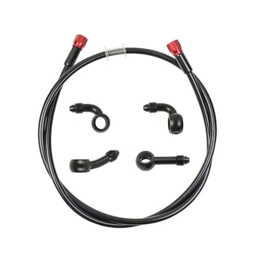 Brake Oil Hose Line Remove Banjo Motorcycle Hydraulic Stainless Steel Braided Brake Line Fluid Oil Tube Moto Brake Hose Atv Street Dirt Pit Bike