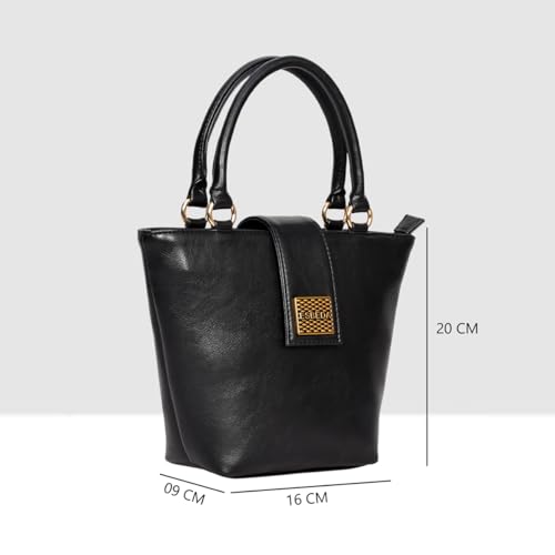 Image of ESBEDA Structured Top Handle Handbag | Ladies Purse | Stylish Handbag | Gift Bag For Women