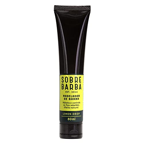 Modelador De Barba - Sobrebarba Lemon Drop 80ml - Efeito Natural