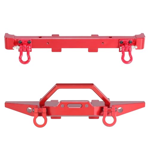 Pare-chocs avant arrière MN128 accessoires mise à niveau RC Wrangler