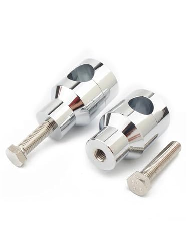 Pontets de guidon 22mm en alu CNC pour rehausser un Bobber
