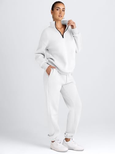 Image of AUTOMET Women's Sweatsuits 2 Piece Outfits Lounge Sets
