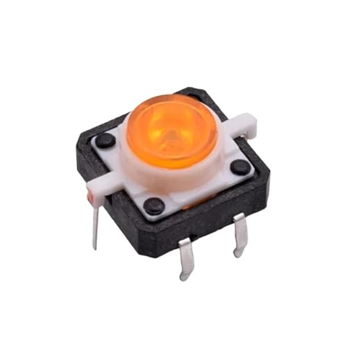 Interrupteur tactile lumineux 12x12mm pour remplacer un bouton poussoir défectueux 12V