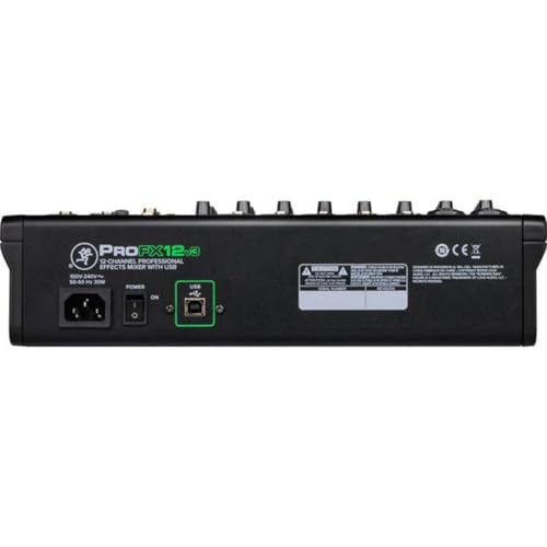 Image of Mackie ProFX12v3 12-channel Mixer with USB and Effects