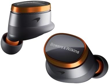 Bowers & Wilkins Pi8 McLaren True Wireless In-Ear-Kopfhörer | aptX Lossless, 24-Bit-Audio, Noise Cancelling, Carbon-Treiber, Audioübertragungs-Case und 6,5 Std. Akkulaufzeit