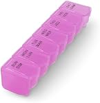 Ultra Lok de bulle 7-day Organisateur de pilules, taille standard, Berry