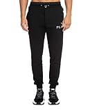 Philipp Plein Herren Jogginghose Hexagon Black S