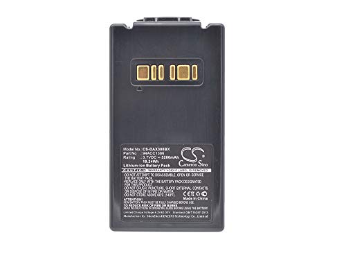 Replacement Battery for Datalogic Falcon X3 Falcon X4 Falcon X3+ Falcon X3 Plus Barcode Scanner, fits Part No 94ACC1386 BT-26