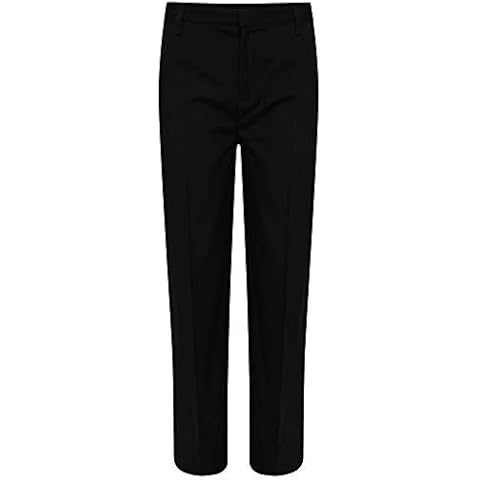 Off The High Street Boys School Trousers Longer Leg Grey, Black & Navy (Black, 3 Years) Cover