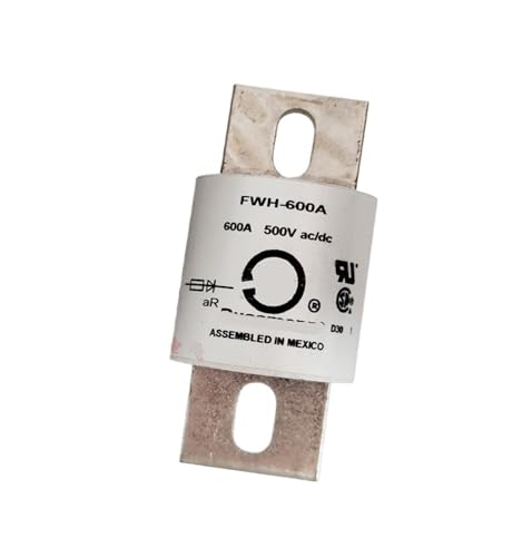 Fusible FWH-600A composant de coupure industrielle 500Vac/dc pour circuits généraux