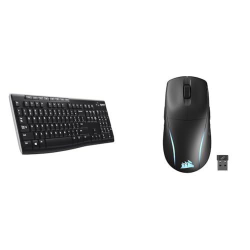 Logitech K270 et Corsair M75 résolvent le manque de place et de réactivité