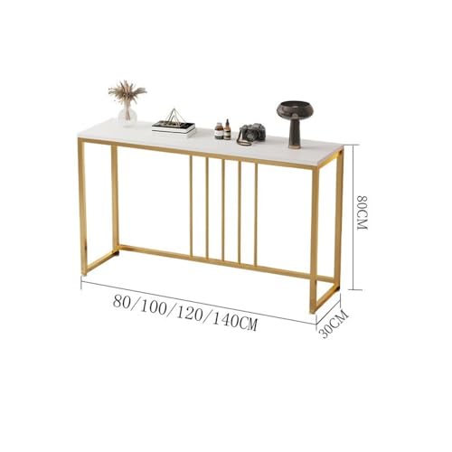 Mesa de recibidor de alta gama: consola de almacenamiento para pasillos 4