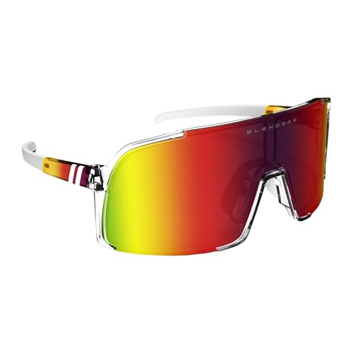 Image of Blenders Eyewear Expose - Polarized Sunglasses - Lightweight High-Performance Frame, Adjustable Nose Pads - 100% UV Protection - For Men & Women - Future Ruler