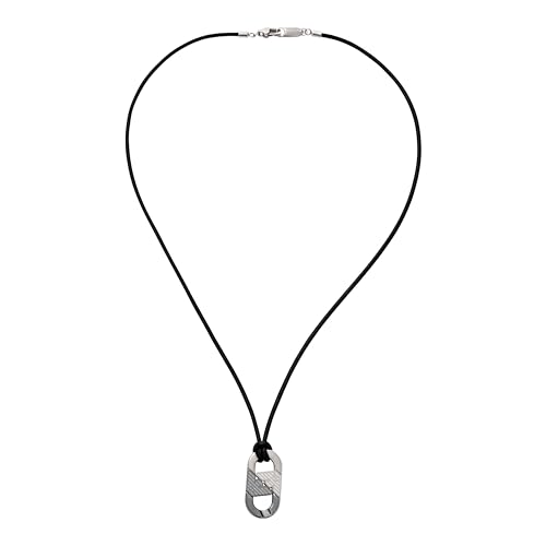 Image of Emporio Armani Stainless Steel Pendant or Chain Necklace for Men