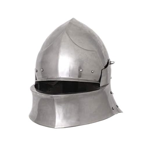 Engelsk sax av Coventry, av 2 mm stål för segling, Gr. M ULFBERTH – hjälm, English Sallet Battle ready freikampf Reenactment medelålders LARP