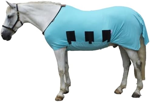Ekzemerdecke für Pferd und Pony | Fliegendecke mit vollem Bauchsc...