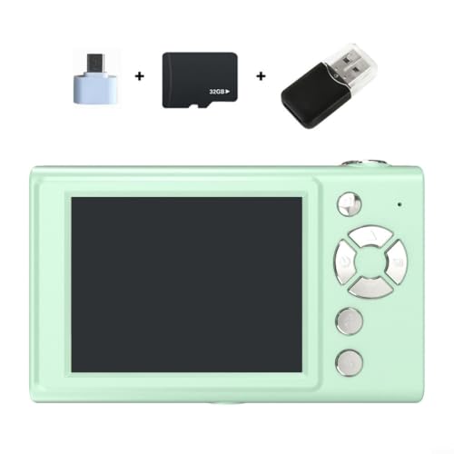 Mini cámara digital compacta de 48 MP con video HD y luz de relleno, el regalo perfecto