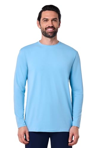 Men's Long Sleeve T-Shirt - UPF 50+ Sun Protection - Morada in
