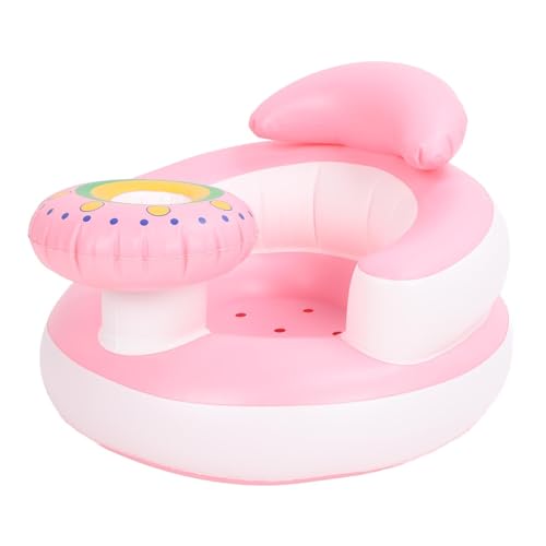 Goofyguru Inflatable Baby Chair for Babies 3 Months and Up, Baby Support Seat Summer Toddler Chair for Sitting Up, Built in Air Pump Baby Floor Seat