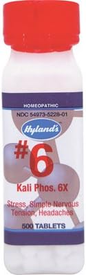 Hyland'S Kali Phos Potassium Salt - 1 G - 500 Tablets