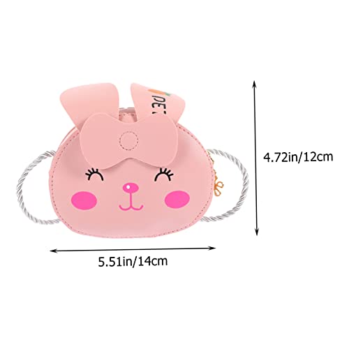 Cartoon Crossbody Bag for Portable Capacity Storage Purse with Adorable Bunny Design Cute Mini Single Shoulder Bag for Boys for Outings and Parties2