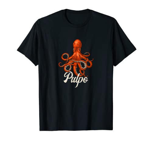 Pulpo gigante Speak More Spanish Pulpo Camiseta