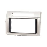 Material: ABS NinWelly jfqm 2DIN Coche CD DVD Radio Fascia montado Apto for Toyota Corolla Apto for Verso 2004-2009 Tablero estéreo Marco de Montaje de Panel rodeado