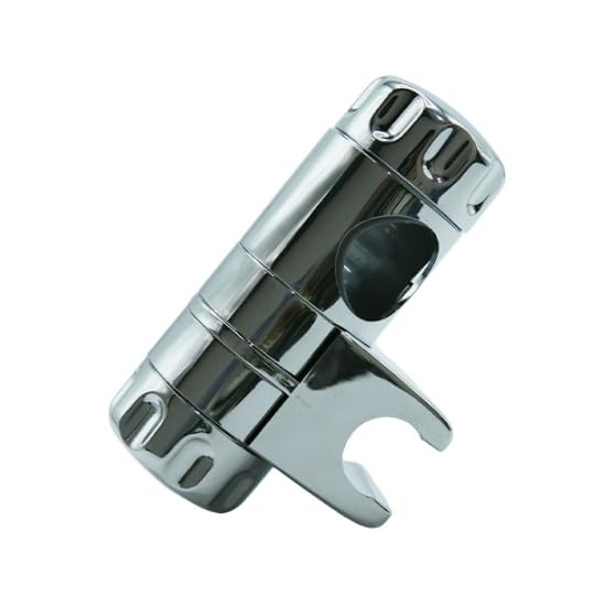 Soporte para alcachofa de ducha, 25 mm, ajustable, soporte para alcachofa de ducha, soporte deslizante para barra de ducha, giratorio 360 °
