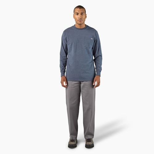 Image of Dickies Men's Big and Tall Long Sleeve Heavyweight Crew Neck