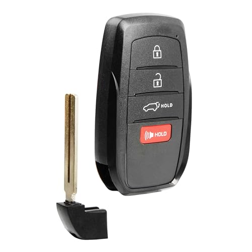 Keyless Entry Remote Key Fob Replacement 4-Button for 2022 2023