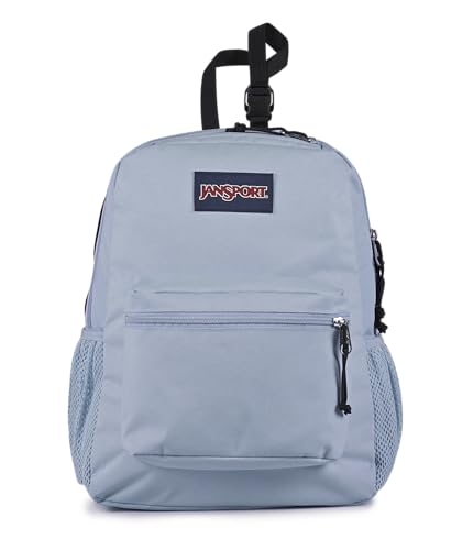 JanSport Central Adaptive Backpack – Wheelchair & Walker Compatible, Tuck-Away Shoulder Straps, Adjustable Backrest Loops & Anchor Straps, Iconic Design, Blue Dusk