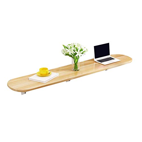 Mesa de pared plegable para hogar, oficina, lavandería, bar, cocina y comedor 60 x 30 cm, banco de trabajo plegable con escritorio inferior para garaje y cobertizo de jardín