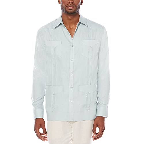 Image of Cubavera Men's Long-Sleeve 100% Linen Guayabera