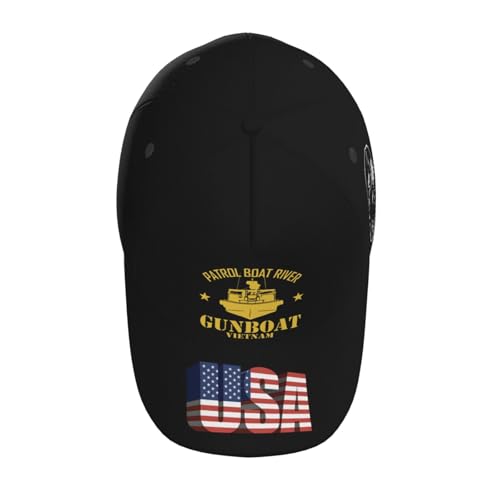 Patrol Boat River PBR - Gunboat Vietnam Trucker Hat for Men - Baseball Snapback Cap4