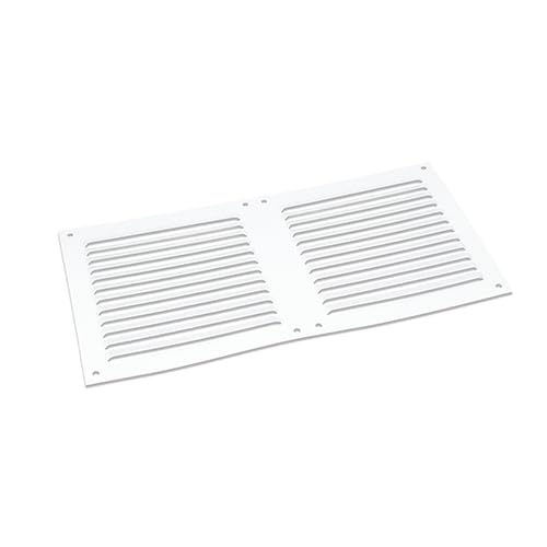 Rejilla ventilación - rejilla plana de 15x30 cm en color blanca, ideal para facilitar la circulación de aire en espacios cerrados.