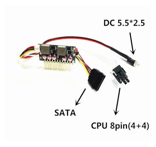 QXTRYSIO(X) AbvO[h DC 12-25V ATX XCb`}CjO PSU 24p ~j ITX DC  ATX PC d I{[hRs[^obe[ 24V 250W(B-cpu 8p)