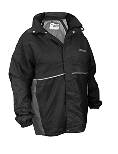 4126-ANORAK STORM - RF - PRETO C/CINZA - M