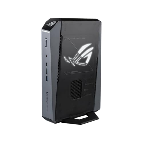 ROG GR70 Gaming Mini PC with AMD Ryzen 9 9955HX CPU NVIDIA GeForce RTX 5070 Mobile GPU 32GB DDR5 RAM 2TB NVMe SSD Triple-Fan QuietFlow Cooling Wi-Fi 7 & BT 5.4 extensive I/O and ARGB Lighting
