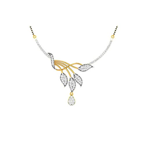 Exclusive Antique Crystal Peacock Floral Mangalsutra