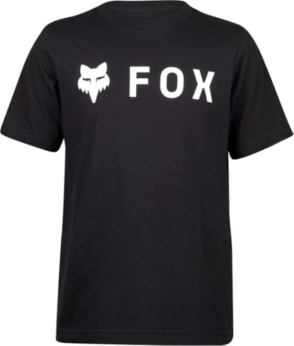 Fox Racing Youth Absolute Short Sleeve T-Shirt, Black, X-Large