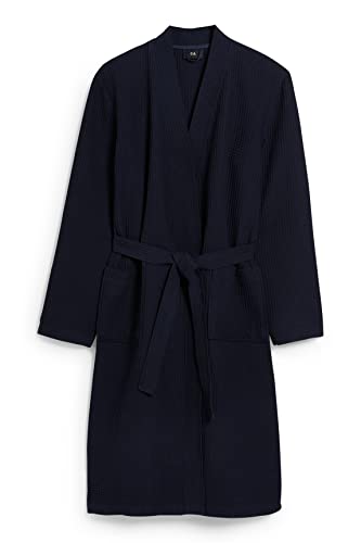 C&A Herren Kimono Baumwolle Nicht wasserfest dunkelblau L