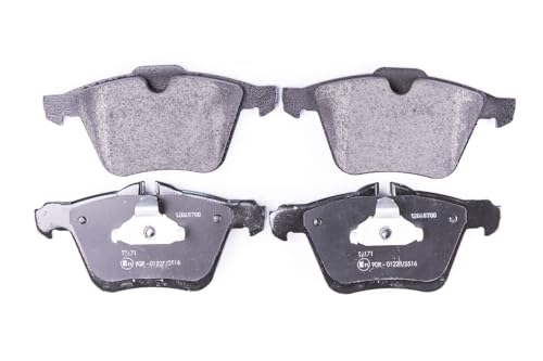 Plaquettes de frein HELLA T2171 avec témoin d'usure pour JAGUAR