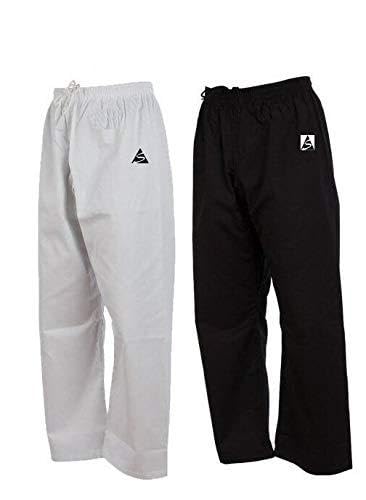 Spirit Separate Cotton Karate Trousers (White, 2/150cm)