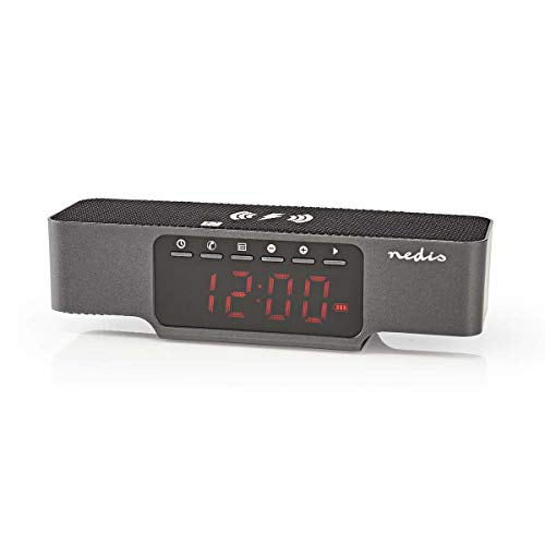 Nedis Radiosveglia Digitale Ca Rga Wireless per TV...