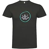 Impresas una a una Camiseta Buceo Diver Zen Manga Corta Hombre Plomo M