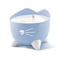 Catit – Catit PIXI Trinkbrunnen für Katzen | 3-Fach Filter | blau, 2