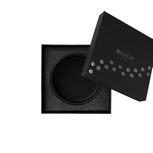 Ceramic Pet Bowl  Matte Black Premium Quality 64cm Tall and 146cm Diameter Dog Feeding Bowl for Elevated Dining Experience  Cucciolini Doodles Ceramic pet bowl  matte black premium quality 6 4cm tall and 14 6cm diameter dog feeding bowl for elevated dining experience   cucciolini doodles