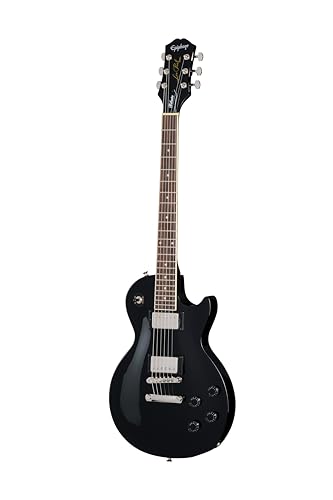 Epiphone Les Paul Tribute Ebony - Single Cut E-Gitarre