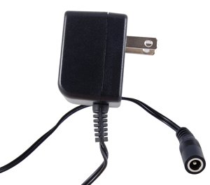 NTE Electronics 57-9D-500-2 9V AC to DC Switching Regulated Power Supply Adapter, 2.5 mm x 5.5 mm Jack, 500 mA x 4.5W Output, 100-240V, 50/60 Hz